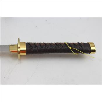 Samurai  Sword And Scabbard/sheath With Belt Slot