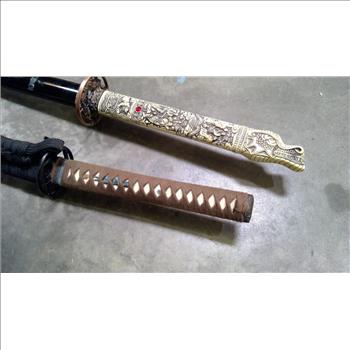 Samurai Swords Bulk Lot, 6 Pieces