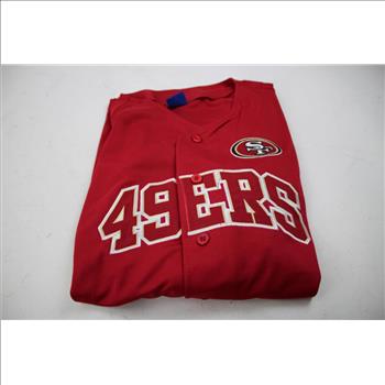 San Francisco 49ers Jersey, Reebok Hoodie, Champions 49ers Hoodie, XL, 3 Pieces