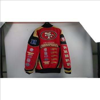 San Francisco 49ers Super Bowl Jacket Size L