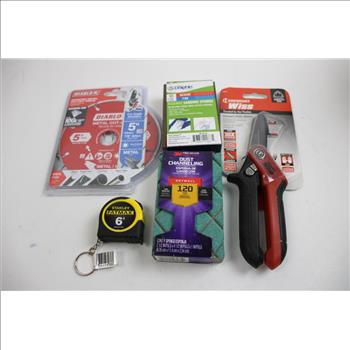 Sanding Sponge, Dewalt, Stanley, Diablo, Electrical Tape, Nozzle, Spray Tips And More