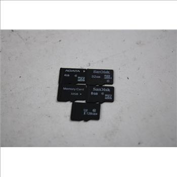 SanDisk, Adata, Samsung, EMTEC Micro SD Cards, 10 Pieces