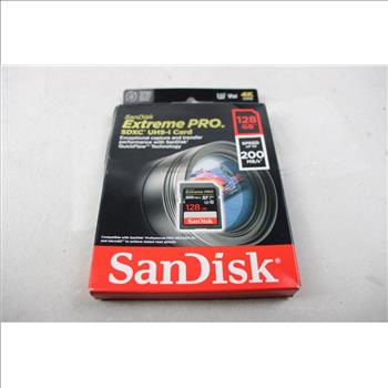 Sandisk Extreme Pro UHS-I Card 128 Gb