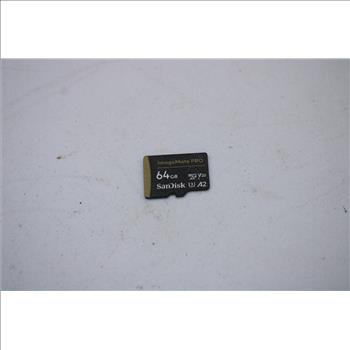 SanDisk ImageMate Pro MicroSDXC V30 A2 I Card, 64GB