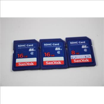 SanDisk MemoryCard, 5 Pieces