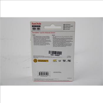 SanDisk Micro SDXC Card For Nintendo Switch - 128GB