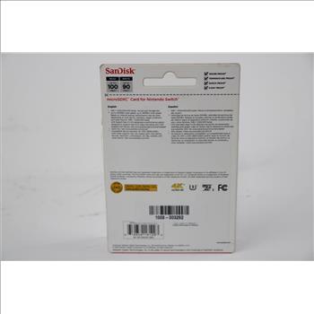 SanDisk Micro SDXC Card For Nintendo Switch - 128GB