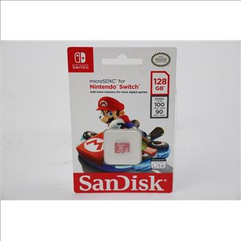 SanDisk Micro SDXC Card For Nintendo Switch - 128GB