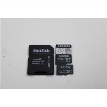 SanDisk MicroSD Adapter, SanDisk, Samsung, And More MicroSD Cards, 8 Pieces