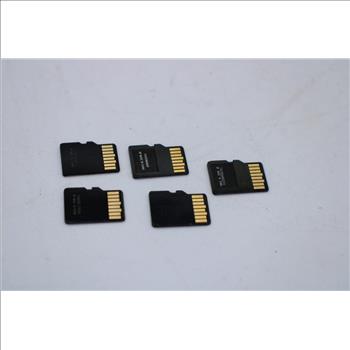 SanDisk MicroSD Memory Cards, 128GB, Lot Of 5