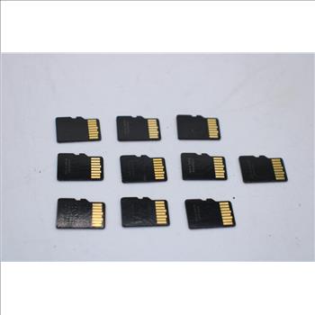 SanDisk MicroSD Memory Cards, 32GB, Lot Of 10