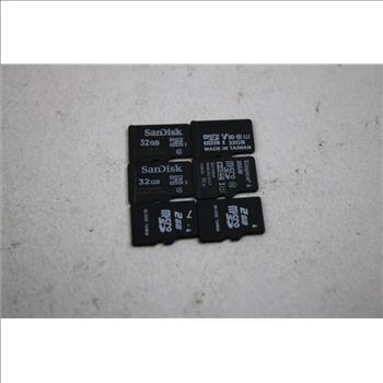 SanDisk Onn Kingston Micro SD Cards Bulk Lot 10 Pieces