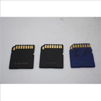 SanDisk SDHC Bulk Lot, 3 Pieces