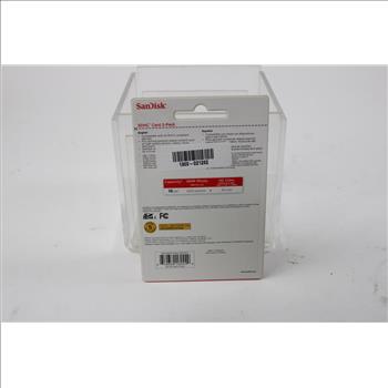 Sandisk SDHC Card- 2 Pack