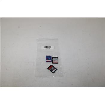 SanDisk SDHC Card Bulk Lot, 3 Pieces