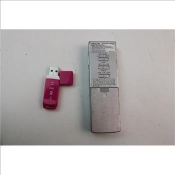 SanDisk Ultra Plus 64gb Sd Card, 4-16gb Usb Flash Drives, & A Memorex Voice Recorder; 4 Pieces