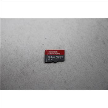 SanDisk Ultra Plus MicroSDXC V10 I Card, 64GB