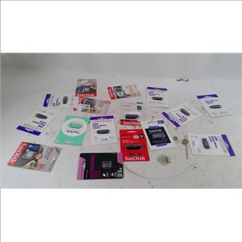 Sandisk USB Flashdrive And More 10+ Pieces