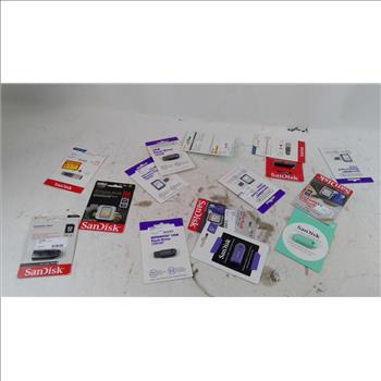 Sandisk USB Flashdrive And More 10+ Pieces