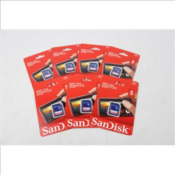 Sandisk, Verbatim, SDHC Card Memory 8 Gb, 10 Pieces