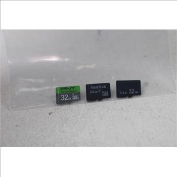 Sandisk,pny, Microsd, 3 Pieces, 32 GB