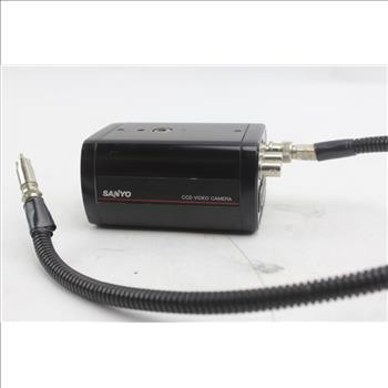 Sanyo Ccd Video Camera Vdc 3850 And Computar Tv Zoom Lens