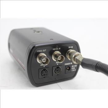 Sanyo Ccd Video Camera Vdc 3850 And Computar Tv Zoom Lens