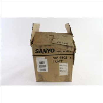 Sanyo Vintage CRT Monitor
