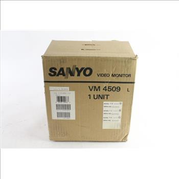 Sanyo Vintage CRT Monitor