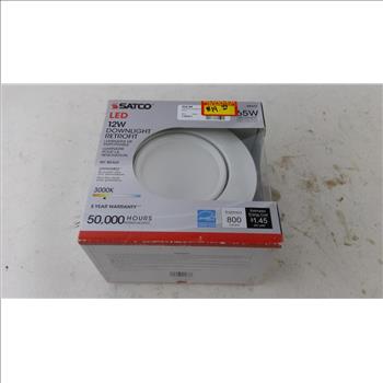 Satco 12w Retrofit Downlight Light
