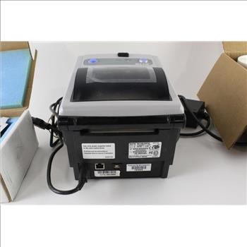 Sato Barcode Printer With 10 Boxes Of Paper Rolls