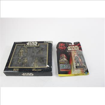 Sawyer Viewmaster With Reels, Star Wars Episode 1, And Star Wars Die Cast Metal Key Chain And More, 4+ Pieces