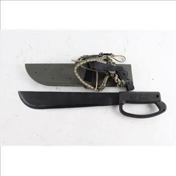 Schrade Machete, With Scabbard