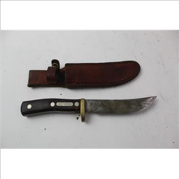 Schrade Old Timer Fixed Blade Knife  W/Sheath