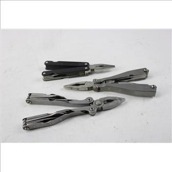 Schrade Tough Multitool And Other Multitools, 3 Pieces