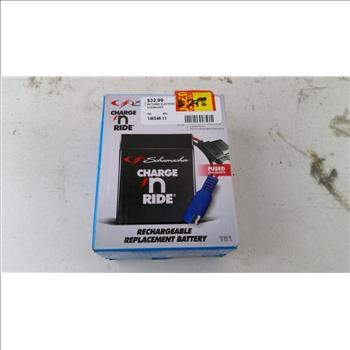 Schumacher Charge N Ride Rechargeable Replacement Battery