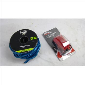 Schumacher Power Converter, Speaker Wire, Jumper Cables, And More