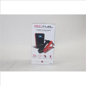 Schumacher Red Fuel Portable Jump Starter Battery Charger