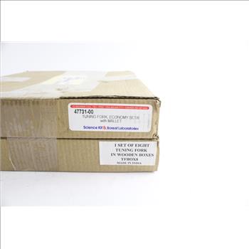 Science Kit And Boreal Laboratories Tuning Fork Economy Set With Mallet, 2 Pieces