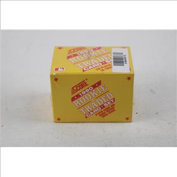 Score 1990 Rookie&trader Card Set, 110 Player Cards, 10 Trivia