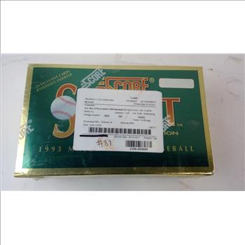 Score Select MLB Cards