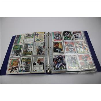 Score, Upper Deck, Topps Football Cards In Folder, 100+ Pieces
