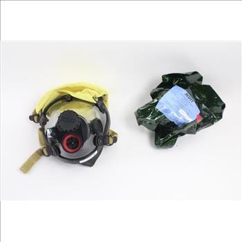 Scott Gas Mask And Purifying Cartridge