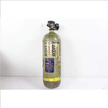 Scott SCBA Harness, Tank & Mask, 3 Items