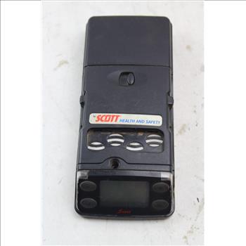 Scott Scout Health And Safety 096-3185 Gas Meter Monitor Detector