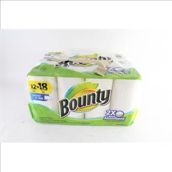 Scott Toilette Paper, And Bounty Paper Towels, 2 Pieces
