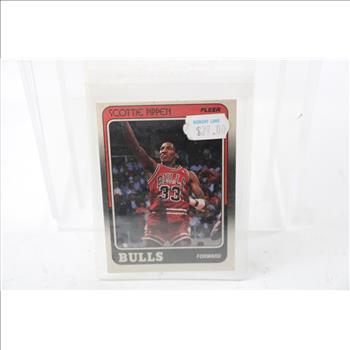 Scottie Pippen Basektball Trading Card