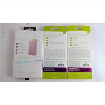 Screen Protectors And Iphone Case, 3 Pieces