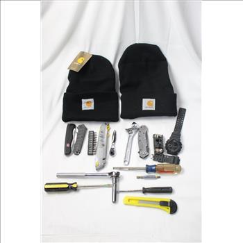 Screw Sets, Wrenches, Pocket Knives And More