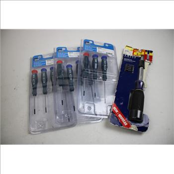 Screwdriver Sets, Interchangeable Screwdrivers, 8 Pieces